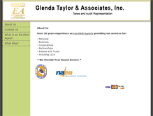 Tablet Screenshot of glendataylorea.com